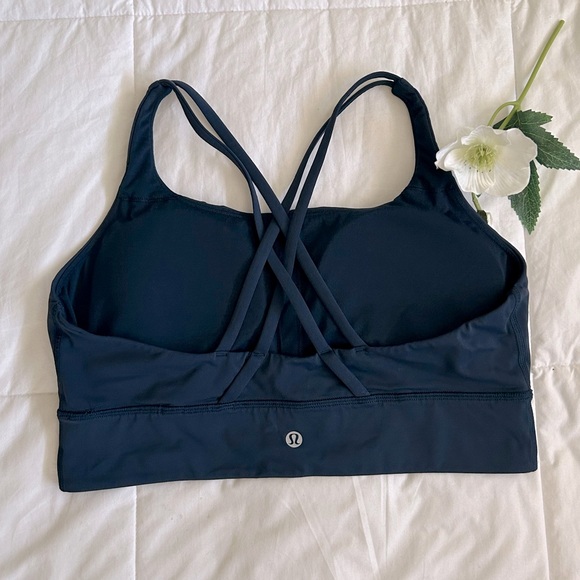 Lululemon Navy Strappy Sports Bra - Picture 4 of 6